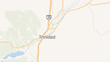 Trinidad, Colorado map