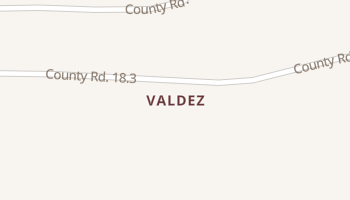 Valdez, Colorado map