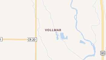 Vollmar, Colorado map
