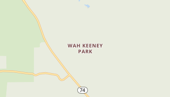 Wah Keeney Park, Colorado map