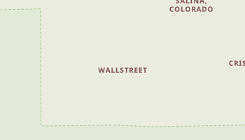 Wallstreet, Colorado map