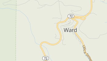 Ward, Colorado map