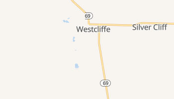 Westcliffe, Colorado map