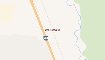 Wigwam, Colorado map
