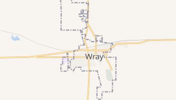 Wray, Colorado map