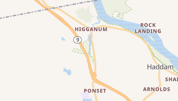 Higganum, Connecticut map