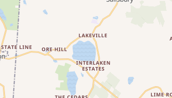 Lakeville, Connecticut map