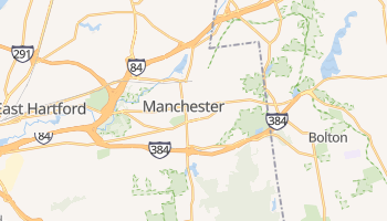 Manchester, Connecticut map