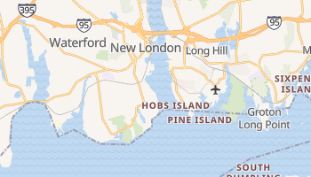 New London, Connecticut map