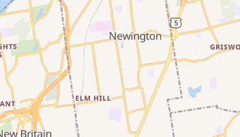 Newington, Connecticut map