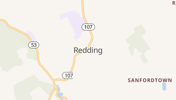 Redding, Connecticut map