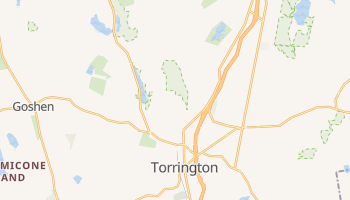 Torrington, Connecticut map