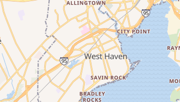 West Haven, Connecticut map
