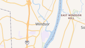 Windsor, Connecticut map