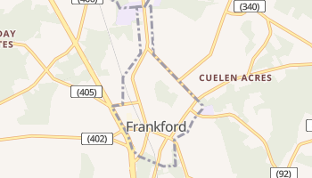 Frankford, Delaware map
