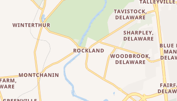 Rockland, Delaware map