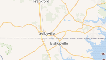 Selbyville, Delaware map