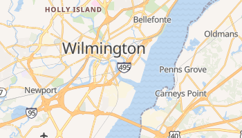 Wilmington, Delaware map
