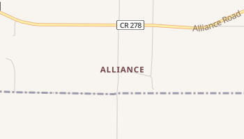 Alliance, Florida map