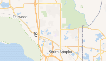 Apopka, Florida map