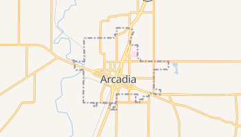 Arcadia, Florida map