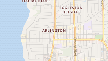 Arlington, Florida map