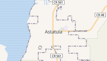 Astatula, Florida map