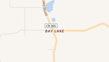 Bay Lake, Florida map