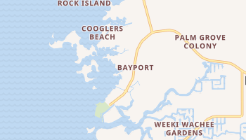 Bayport, Florida map