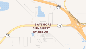 Bayshore, Florida map