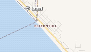Beacon Hill, Florida map