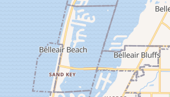 Belleair Beach, Florida map
