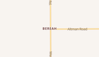 Bereah, Florida map