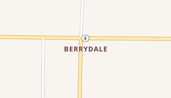 Berrydale, Florida map