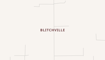Blitchville, Florida map