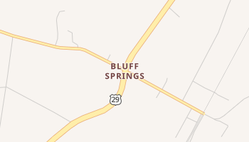 Bluff Springs, Florida map