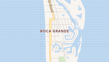 Boca Grande, Florida map