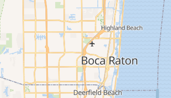 Boca Raton, Florida map