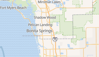 Bonita Springs, Florida map