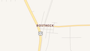Bostwick, Florida map