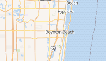 Boynton Beach, Florida map