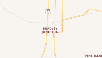 Bradley Junction, Florida map