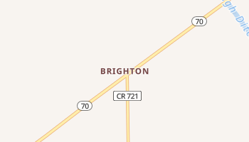 Brighton, Florida map