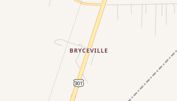 Bryceville, Florida map