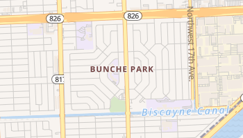Bunche Park, Florida map