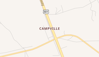 Campville, Florida map