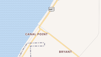 Canal Point, Florida map