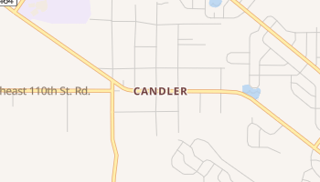 Candler, Florida map