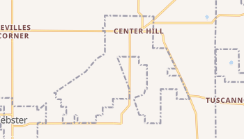 Center Hill, Florida map