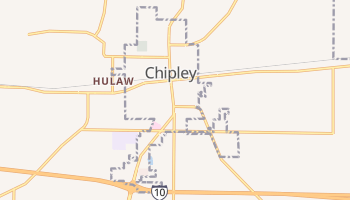 Chipley, Florida map